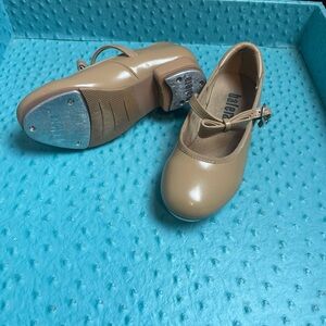 Balera Kids Beige Tap Dance Shoes